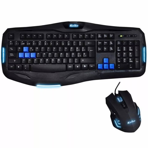 TECLADO + MOUSE KOLKE GAMING ADVANCED CON LUZ