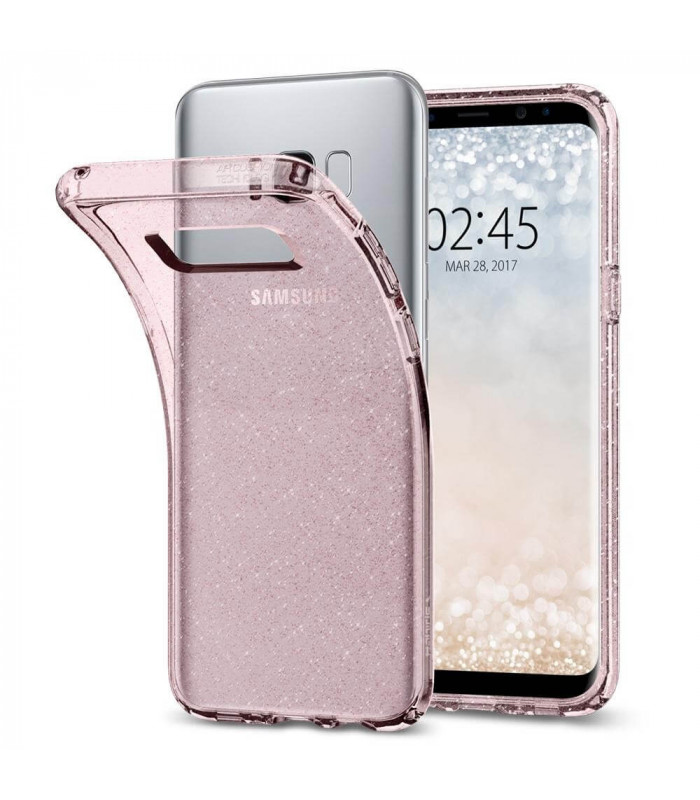 FUNDA SPIGEN LIQUID CRYSTAL GLITTER GALAXY S8 PLUS